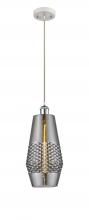 Innovations Lighting 516-1P-WPC-G683-7 - Windham - 1 Light - 7 inch - White Polished Chrome - Cord hung - Mini Pendant
