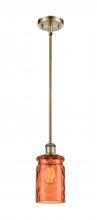 Innovations Lighting 516-1S-AB-G352-TUR - Candor Mini Pendant
