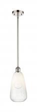 Innovations Lighting 516-1S-PN-G480-6OP - Brookhaven Almond - 1 Light - 6 inch - Polished Nickel - Stem hung - Mini Pendant