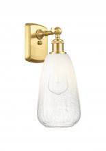 Innovations Lighting 516-1W-SG-G480-6OP - Brookhaven Almond - 1 Light - 6 inch - Satin Gold - Sconce