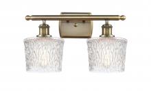 Innovations Lighting 516-2W-AB-G402 - Niagara - 2 Light - 17 inch - Antique Brass - Bath Vanity Light