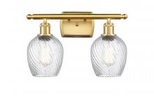Innovations Lighting 516-2W-SG-G292 - Salina - 2 Light - 16 inch - Satin Gold - Bath Vanity Light