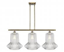 Innovations Lighting 516-3I-AB-G212 - Springwater - 3 Light - 39 inch - Antique Brass - Stem hung - Island Light
