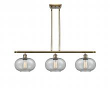 Innovations Lighting 516-3I-AB-G247 - Gorham - 3 Light - 36 inch - Antique Brass - Stem hung - Island Light