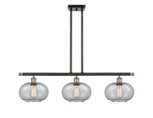 Innovations Lighting 516-3I-BAB-G247 - Gorham - 3 Light - 36 inch - Black Antique Brass - Stem hung - Island Light