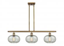 Innovations Lighting 516-3I-BB-G249 - Gorham - 3 Light - 36 inch - Brushed Brass - Stem hung - Island Light