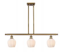 Innovations Lighting 516-3I-BB-G461-6 - Norfolk - 3 Light - 36 inch - Brushed Brass - Stem hung - Island Light