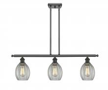 Innovations Lighting 516-3I-OB-G82 - Eaton - 3 Light - 36 inch - Oil Rubbed Bronze - Stem hung - Island Light