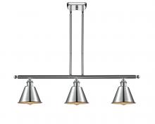 Innovations Lighting 516-3I-PC-M8 - Smithfield - 3 Light - 36 inch - Polished Chrome - Stem hung - Island Light