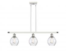 Innovations Lighting 516-3I-WPC-G362 - Waverly - 3 Light - 36 inch - White Polished Chrome - Stem hung - Island Light