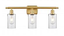 Innovations Lighting 516-3W-SG-G804 - Clymer - 3 Light - 24 inch - Satin Gold - Bath Vanity Light