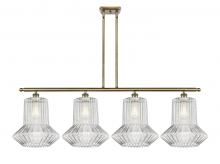 Innovations Lighting 516-4I-AB-G212 - Springwater - 4 Light - 50 inch - Antique Brass - Stem hung - Island Light