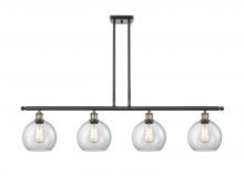 Innovations Lighting 516-4I-BAB-G122 - Athens - 4 Light - 48 inch - Black Antique Brass - Stem hung - Island Light
