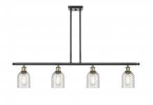 Innovations Lighting 516-4I-BAB-G259-LED - Caledonia - 4 Light - 48 inch - Black Antique Brass - Stem hung - Island Light