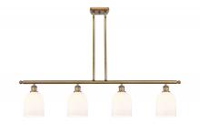 Innovations Lighting 516-4I-BB-G558-6GWH - Bella - 4 Light - 48 inch - Brushed Brass - Stem hung - Island Light