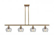 Innovations Lighting 516-4I-BB-G92-LED - Fenton - 4 Light - 48 inch - Brushed Brass - Stem hung - Island Light