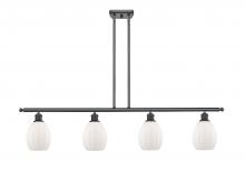 Innovations Lighting 516-4I-BK-G81 - Eaton - 4 Light - 48 inch - Matte Black - Stem hung - Island Light