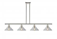 Innovations Lighting 516-4I-PN-G132 - Orwell - 4 Light - 48 inch - Polished Nickel - Stem hung - Island Light