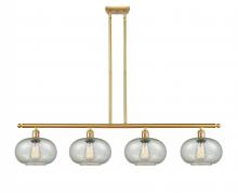 Innovations Lighting 516-4I-SG-G249 - Gorham - 4 Light - 48 inch - Satin Gold - Stem hung - Island Light