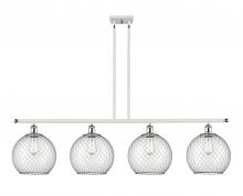 Innovations Lighting 516-4I-WPC-G122-10CBK - Large Farmhouse Chicken Wire 4 Light Island Light
