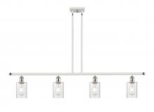 Innovations Lighting 516-4I-WPC-G804 - Clymer - 4 Light - 48 inch - White Polished Chrome - Stem hung - Island Light