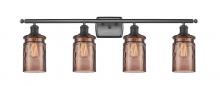 Innovations Lighting 516-4W-BK-G352-TOF - Candor 4 Light Bath Vanity Light