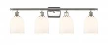 Innovations Lighting 516-4W-PN-G558-6GWH - Bella - 4 Light - 36 inch - Polished Nickel - Bath Vanity Light