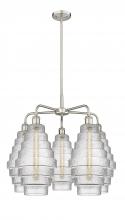 Innovations Lighting 516-5CR-SN-G672-8 - Cascade - 5 Light - 26 inch - Satin Nickel - Chandelier