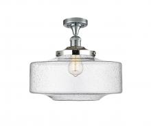 Innovations Lighting 517-1CH-PC-G694-16 - Bridgeton - 1 Light - 16 inch - Polished Chrome - Semi-Flush Mount