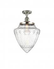Innovations Lighting 517-1CH-PN-G664-12 - Bullet - 1 Light - 12 inch - Polished Nickel - Semi-Flush Mount