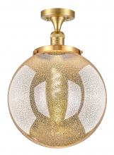 Innovations Lighting 517-1CH-SG-G208-14 - Beacon - 1 Light - 14 inch - Satin Gold - Semi-Flush Mount