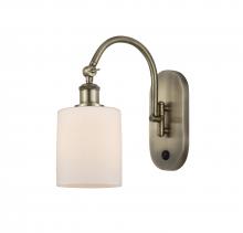 Innovations Lighting 518-1W-AB-G111 - Cobbleskill - 1 Light - 5 inch - Antique Brass - Adjustable Swing Arm