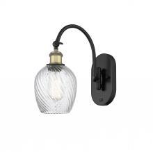 Innovations Lighting 518-1W-BAB-G292 - Salina - 1 Light - 6 inch - Black Antique Brass - Adjustable Swing Arm