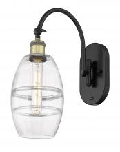 Innovations Lighting 518-1W-BAB-G557-6CL - Vaz - 1 Light - 6 inch - Black Antique Brass - Adjustable Swing Arm