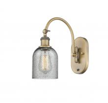 Innovations Lighting 518-1W-BB-G257 - Caledonia - 1 Light - 5 inch - Brushed Brass - Adjustable Swing Arm