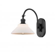 Innovations Lighting 518-1W-BK-G131 - Orwell - 1 Light - 8 inch - Matte Black - Adjustable Swing Arm