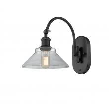 Innovations Lighting 518-1W-BK-G132 - Orwell - 1 Light - 8 inch - Matte Black - Adjustable Swing Arm