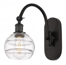 Innovations Lighting 518-1W-OB-G556-6CL - Rochester - 1 Light - 6 inch - Oil Rubbed Bronze - Adjustable Swing Arm