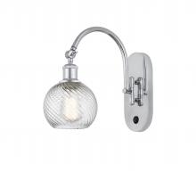 Innovations Lighting 518-1W-PC-G1214-6 - Athens Twisted Swirl 1 Light 6 inch Sconce