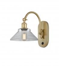 Innovations Lighting 518-1W-SG-G132 - Orwell - 1 Light - 8 inch - Satin Gold - Adjustable Swing Arm
