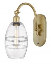 Innovations Lighting 518-1W-SG-G557-6CL - Vaz - 1 Light - 6 inch - Satin Gold - Adjustable Swing Arm