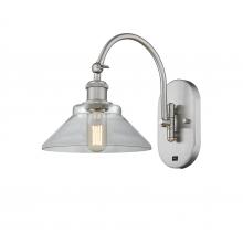 Innovations Lighting 518-1W-SN-G132 - Orwell - 1 Light - 8 inch - Brushed Satin Nickel - Adjustable Swing Arm