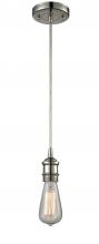 Innovations Lighting 561-1P-PN - Bare Bulb 1 Light Mini Pendant