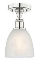 Innovations Lighting 616-1F-PN-G381 - Castile - 1 Light - 6 inch - Polished Nickel - Semi-Flush Mount