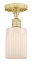 Innovations Lighting 616-1F-SG-G341 - Hadley - 1 Light - 5 inch - Satin Gold - Semi-Flush Mount