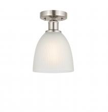Innovations Lighting 616-1F-SN-G381 - Castile - 1 Light - 6 inch - Brushed Satin Nickel - Semi-Flush Mount