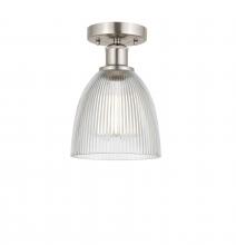 Innovations Lighting 616-1F-SN-G382 - Castile - 1 Light - 6 inch - Brushed Satin Nickel - Semi-Flush Mount