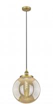 Innovations Lighting 616-1PH-BB-G208-14 - Beacon - 1 Light - 14 inch - Brushed Brass - Mini Pendant