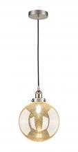 Innovations Lighting 616-1PH-SN-G208-10 - Beacon - 1 Light - 10 inch - Brushed Satin Nickel - Cord hung - Mini Pendant