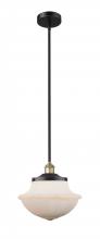 Innovations Lighting 616-1S-BAB-G541 - Oxford - 1 Light - 12 inch - Black Antique Brass - Stem hung - Mini Pendant
